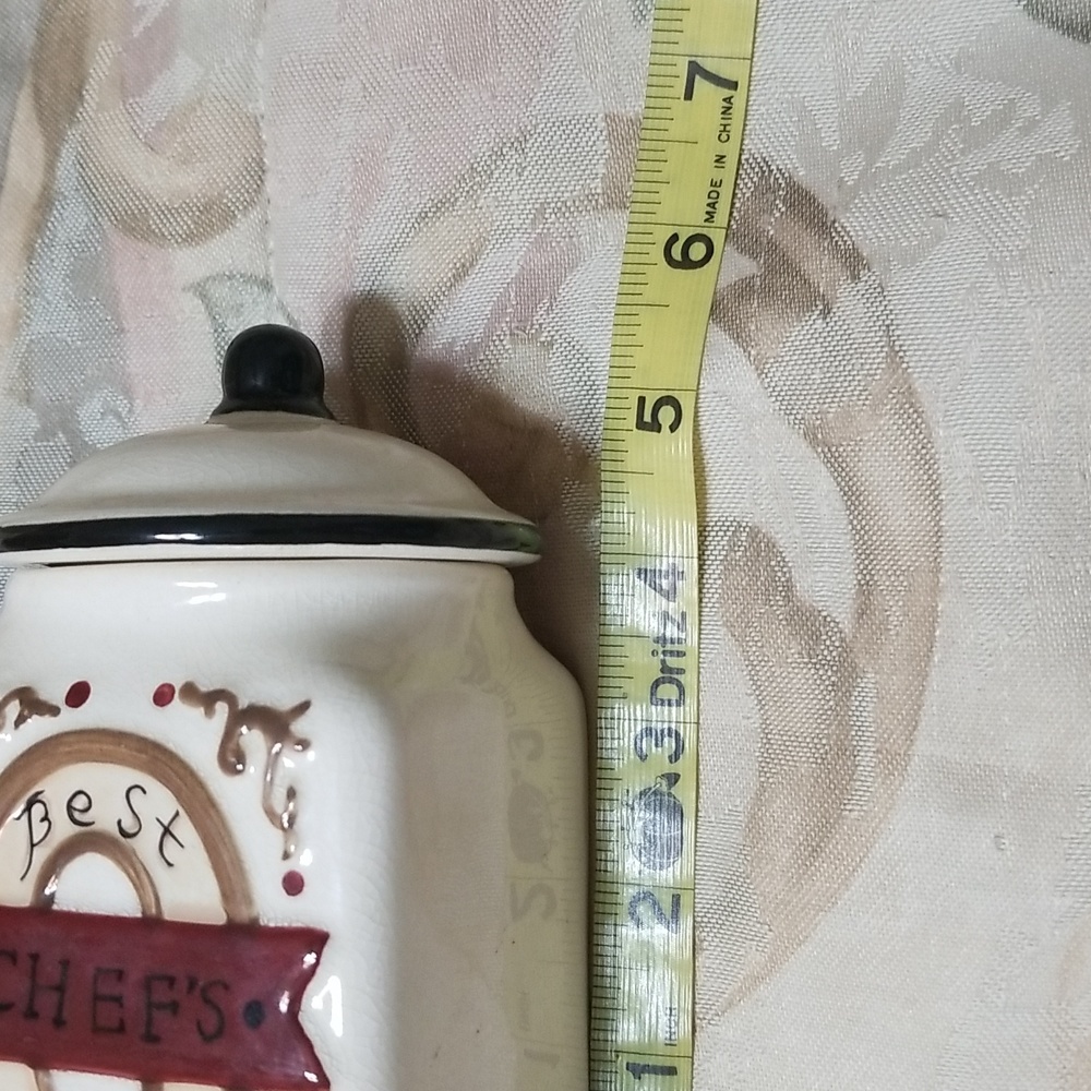 4pc Home Interiors Herb Canister Set - Picture 6 of 7